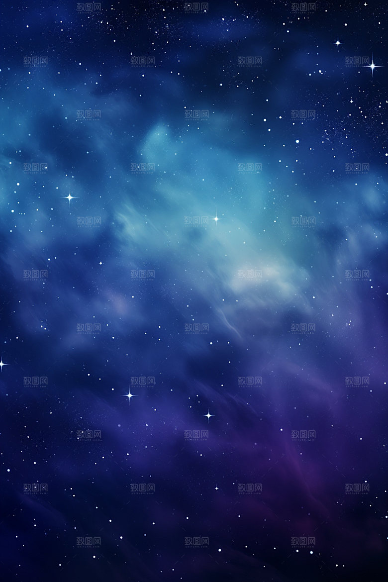 宇宙星空星云未来素材