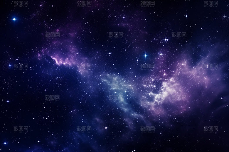 宇宙星空天空唯美素材