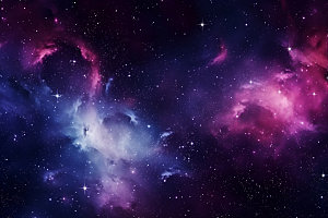 宇宙星空灿烂夜空素材