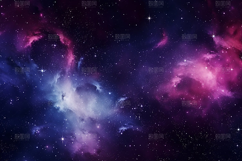 宇宙星空灿烂夜空素材