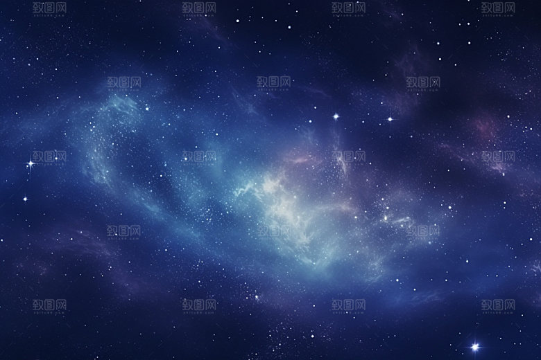 宇宙星空星云唯美素材