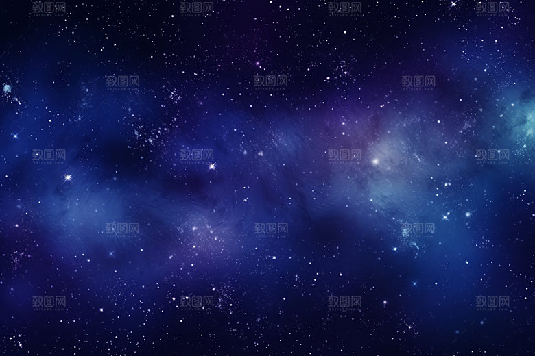 宇宙星空唯美星云素材