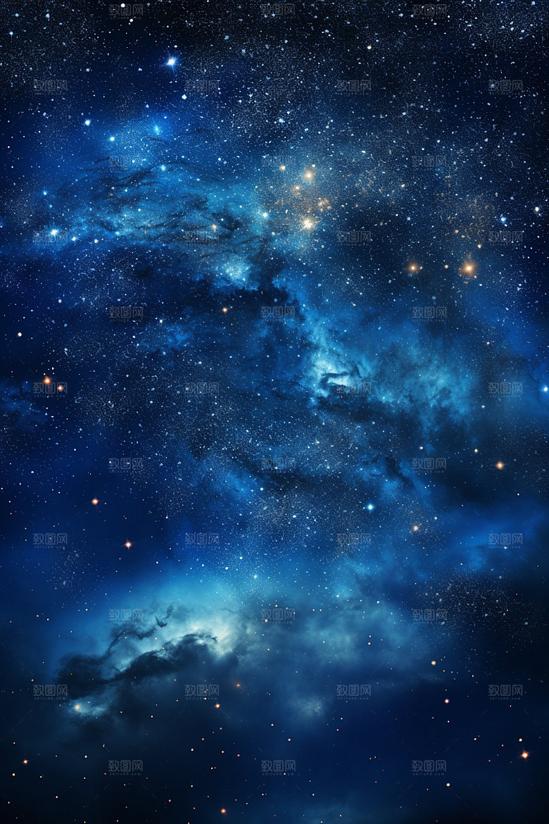 宇宙星空夜空星云素材