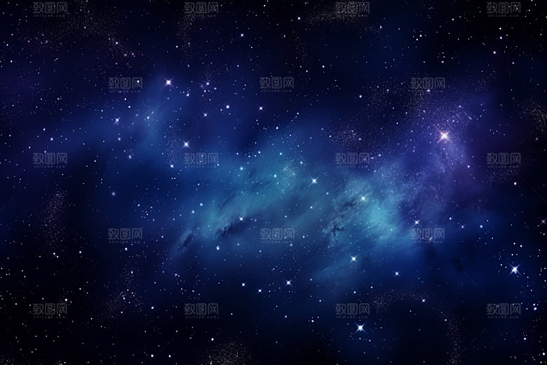 宇宙星空灿烂夜空素材
