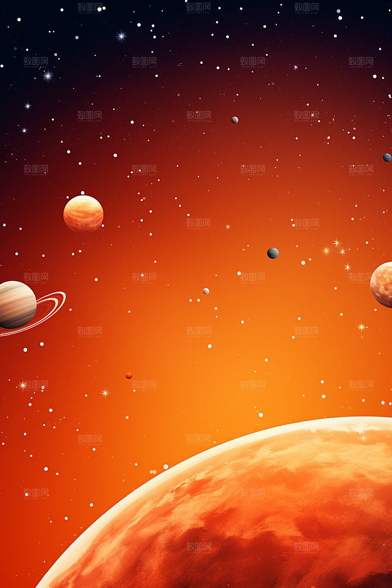 宇宙星空浪漫天空素材