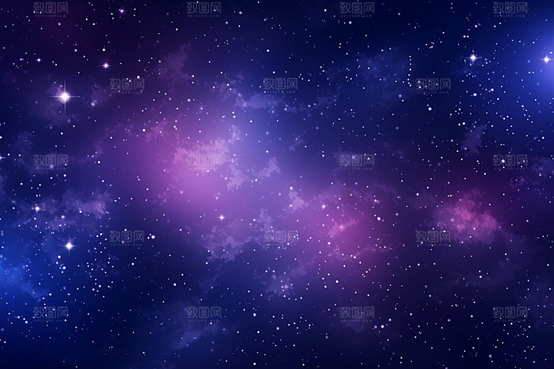 宇宙星空唯美灿烂素材