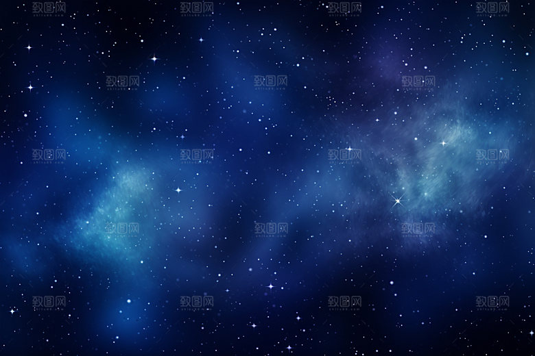 宇宙星空灿烂唯美素材