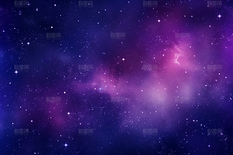 宇宙星空灿烂夜空素材