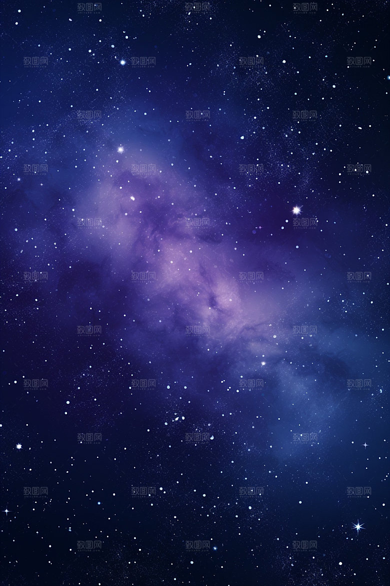 宇宙星空唯美天空素材