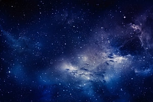 宇宙星空唯美夜空素材
