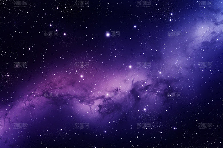 宇宙星空夜空唯美素材
