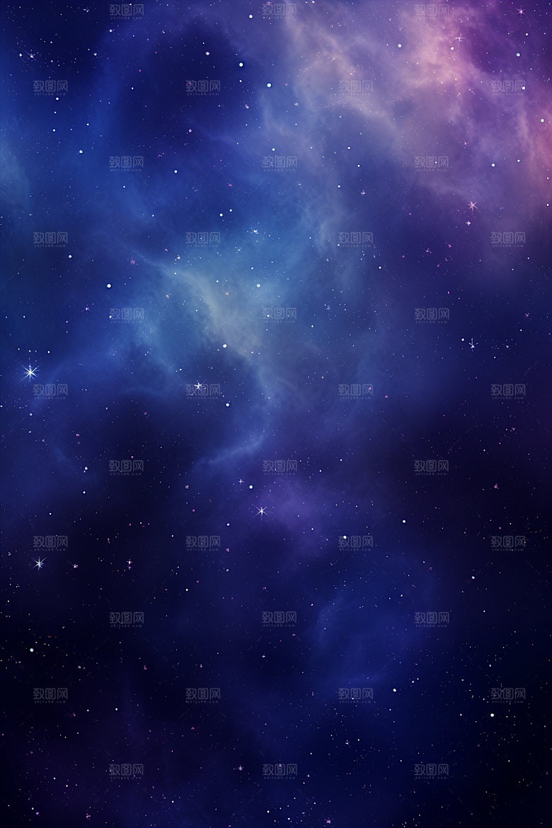 宇宙星空唯美天空素材