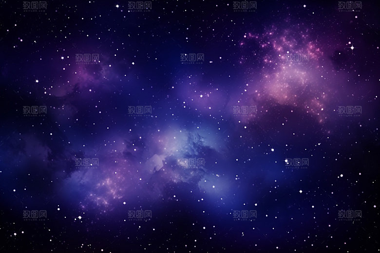 宇宙星空夜空灿烂素材