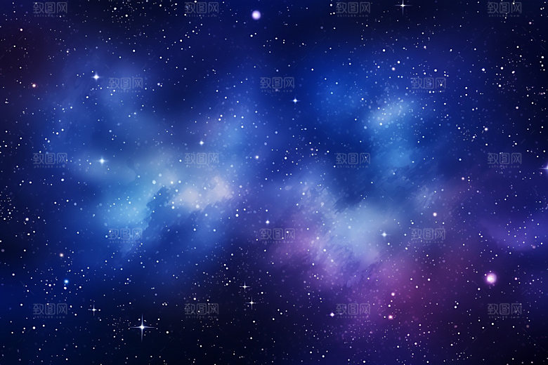 宇宙星空夜空星云素材