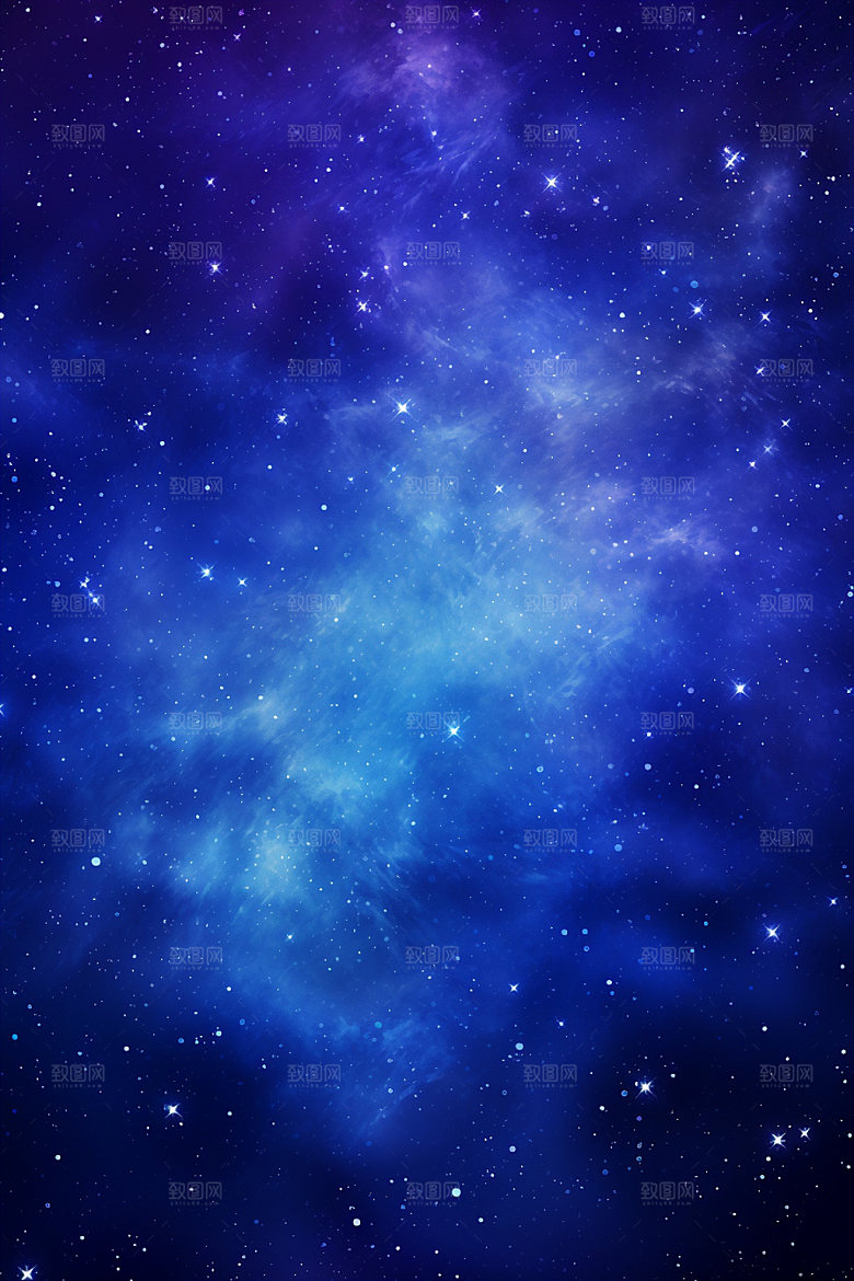 宇宙星空浪漫唯美素材