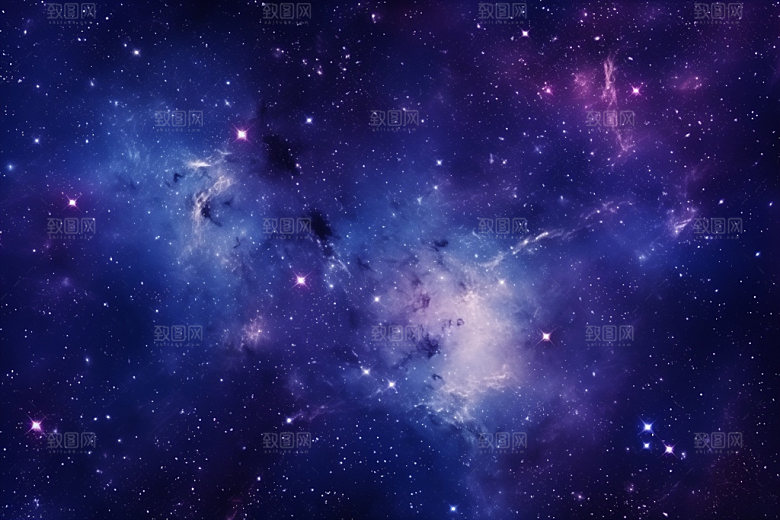 宇宙星空高清夜空素材