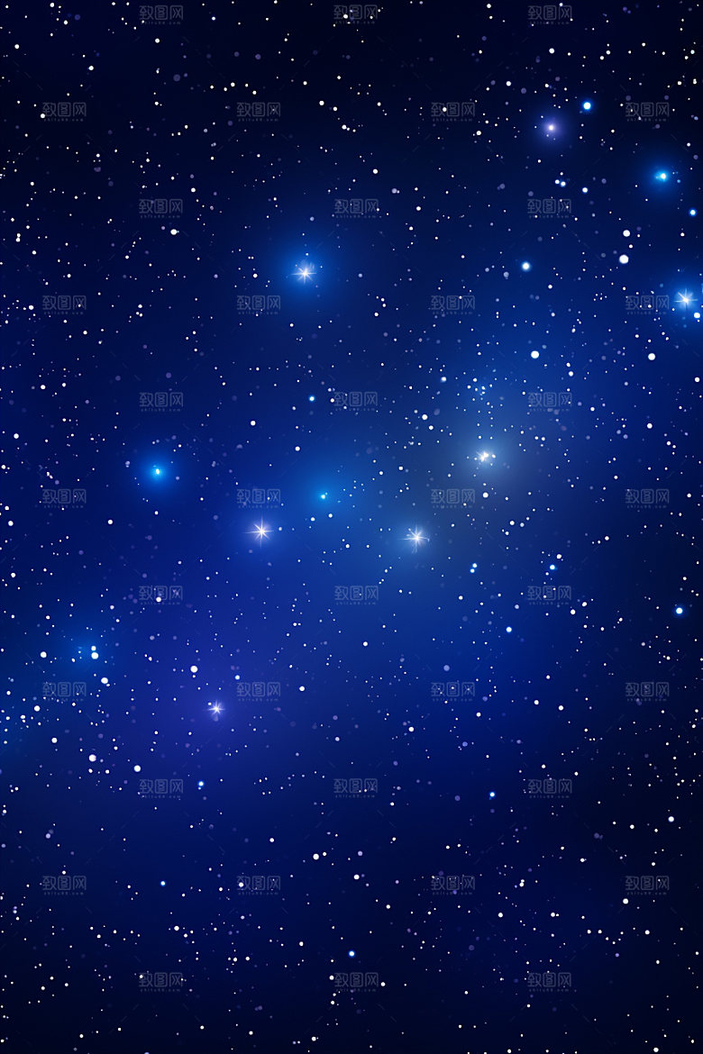 宇宙星空夜空唯美素材