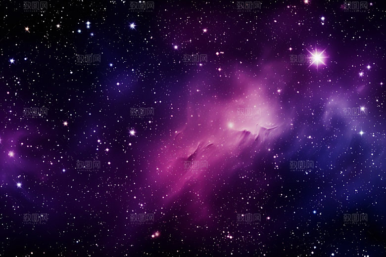 宇宙星空灿烂星云素材