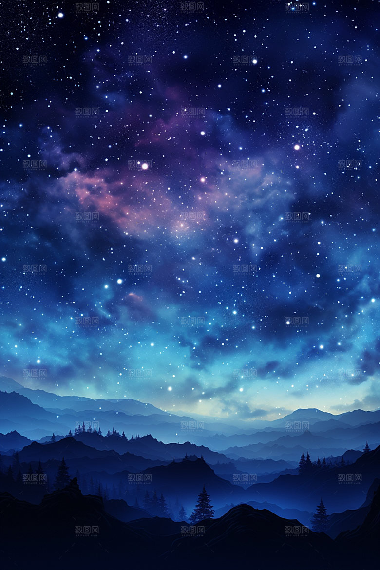 宇宙星空未来高清素材
