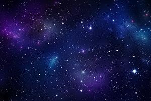 宇宙星空未来灿烂素材