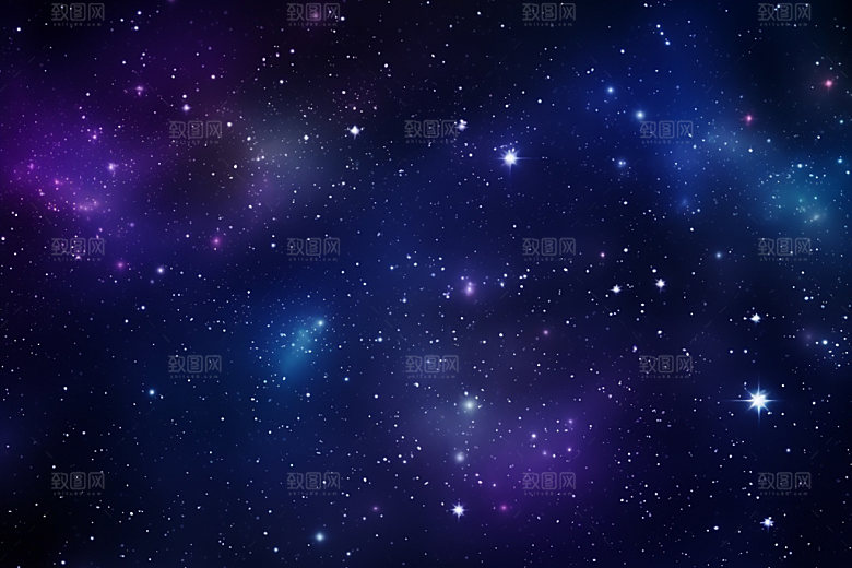 宇宙星空未来灿烂素材
