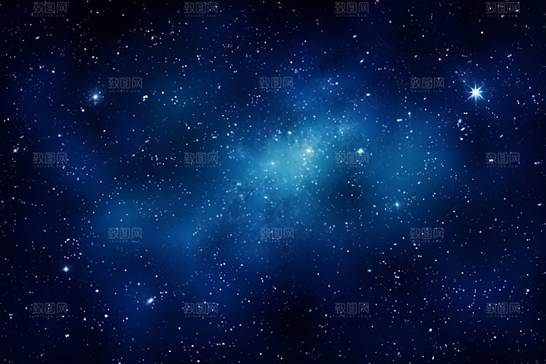 宇宙星空唯美天空素材