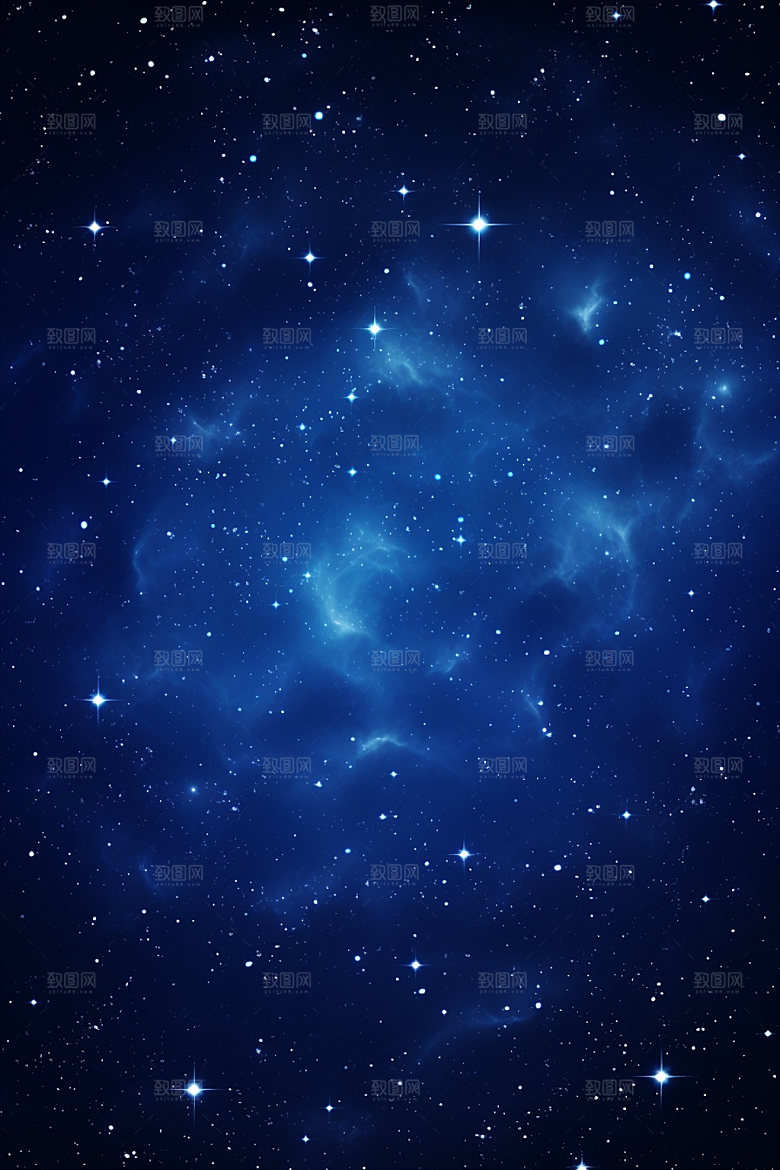 宇宙星空唯美浪漫素材