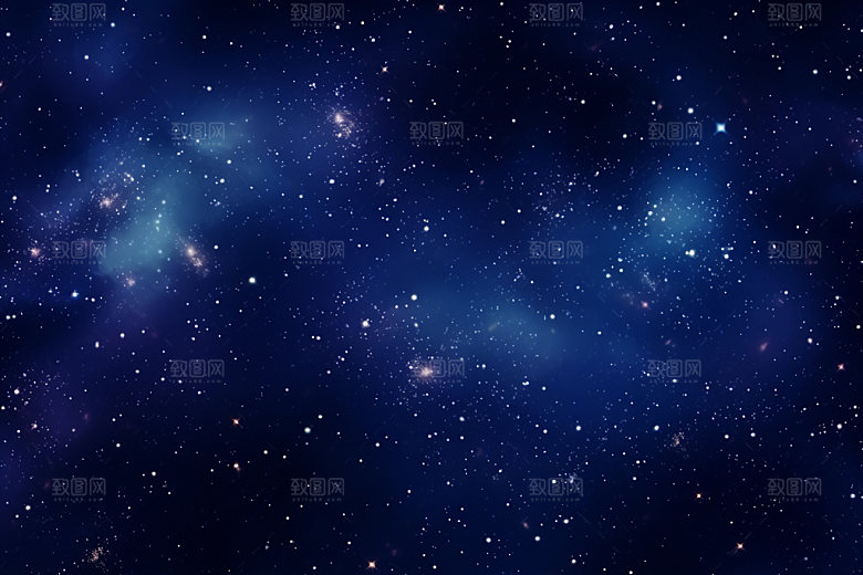 宇宙星空浪漫灿烂素材
