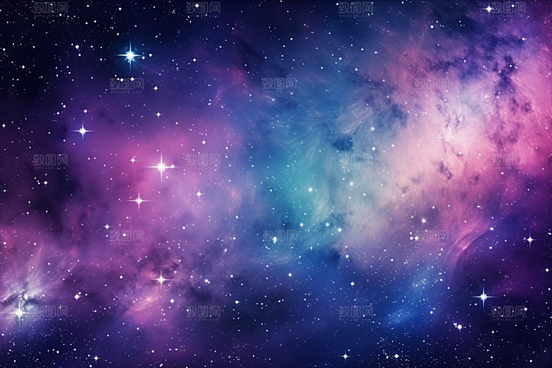 宇宙星空夜空太空素材