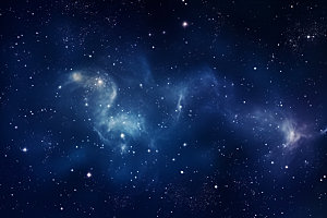 宇宙星空夜空唯美素材