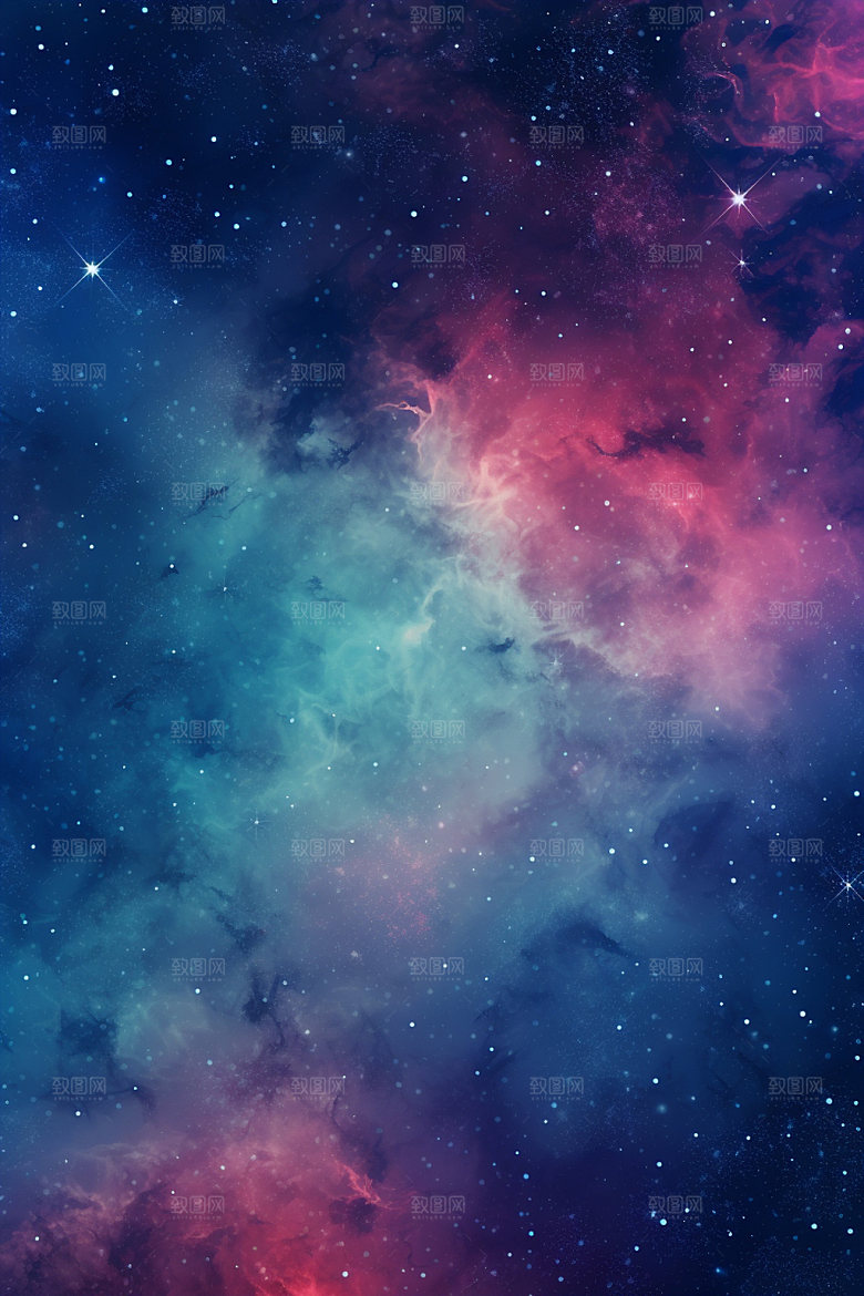 宇宙星空未来浪漫素材