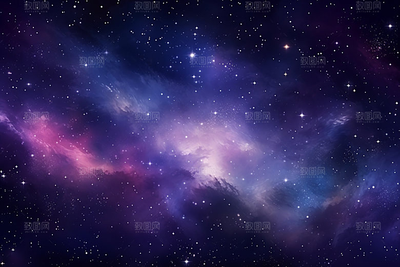 宇宙星空唯美未来素材