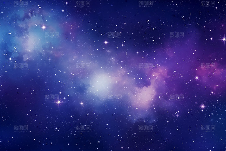 宇宙星空星云唯美素材