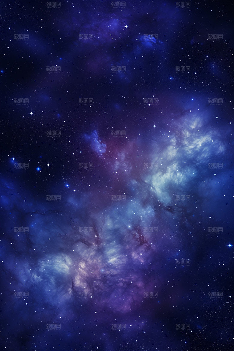 宇宙星空灿烂星云素材