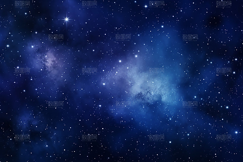 宇宙星空浪漫夜空素材