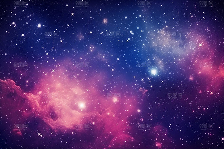 宇宙星空夜空浪漫素材