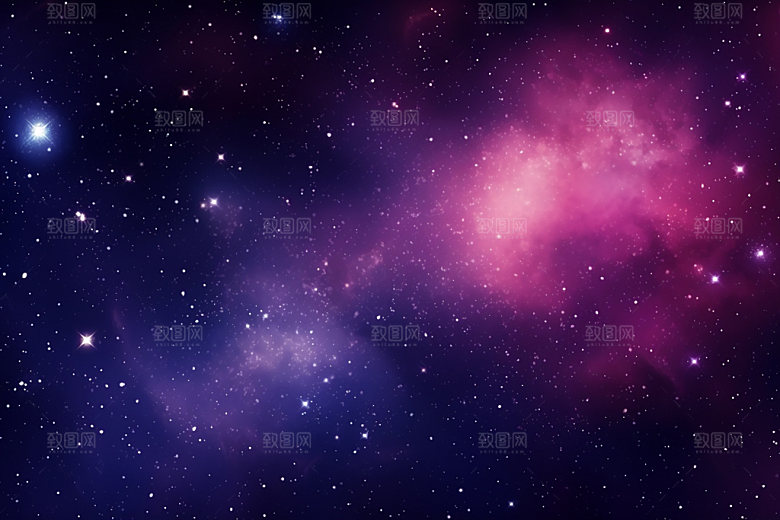 宇宙星空高清夜空素材