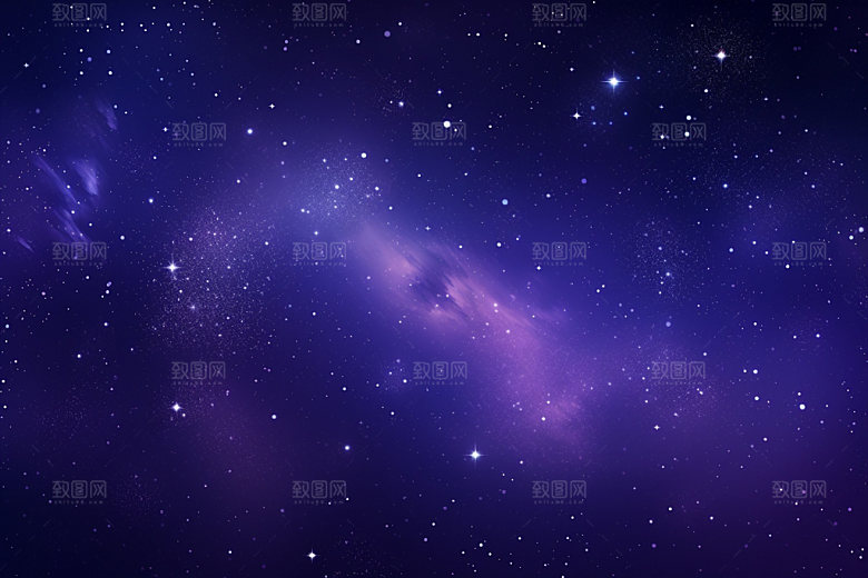 宇宙星空唯美星云素材