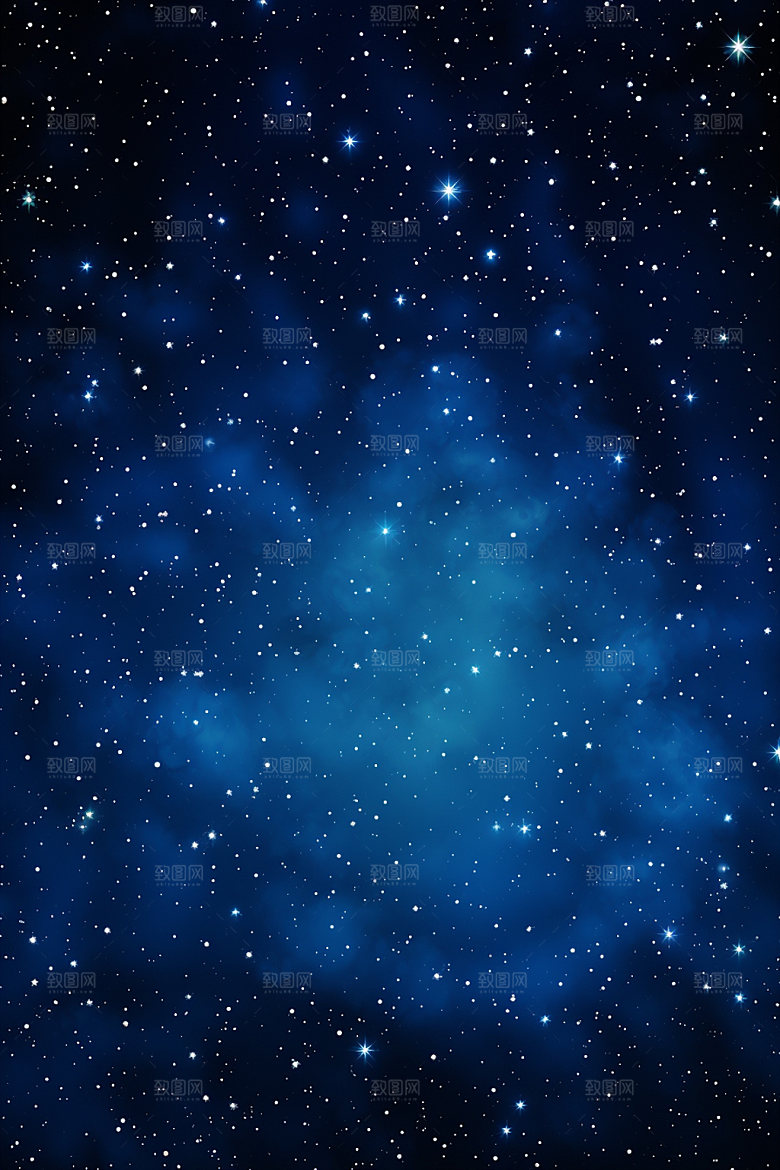 宇宙星空高清夜空素材