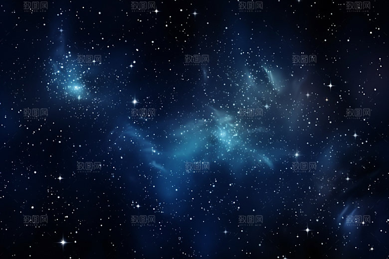 宇宙星空灿烂唯美素材