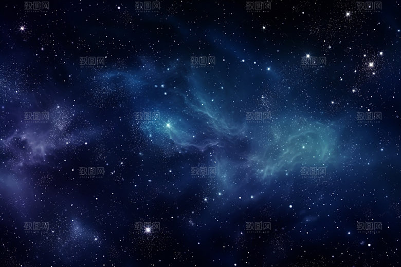 宇宙星空唯美夜空素材