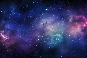 宇宙星空灿烂太空素材