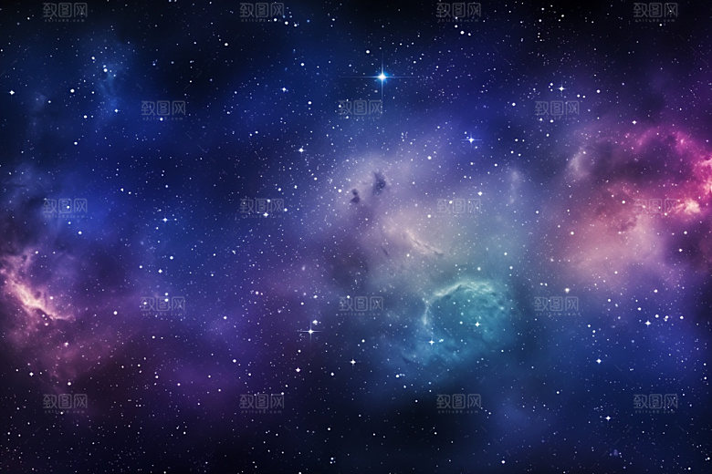宇宙星空灿烂太空素材