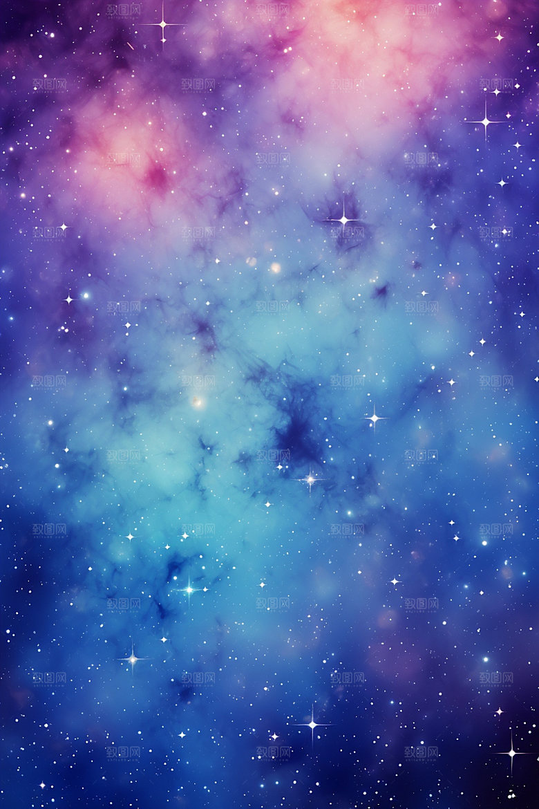 宇宙星空夜空灿烂素材