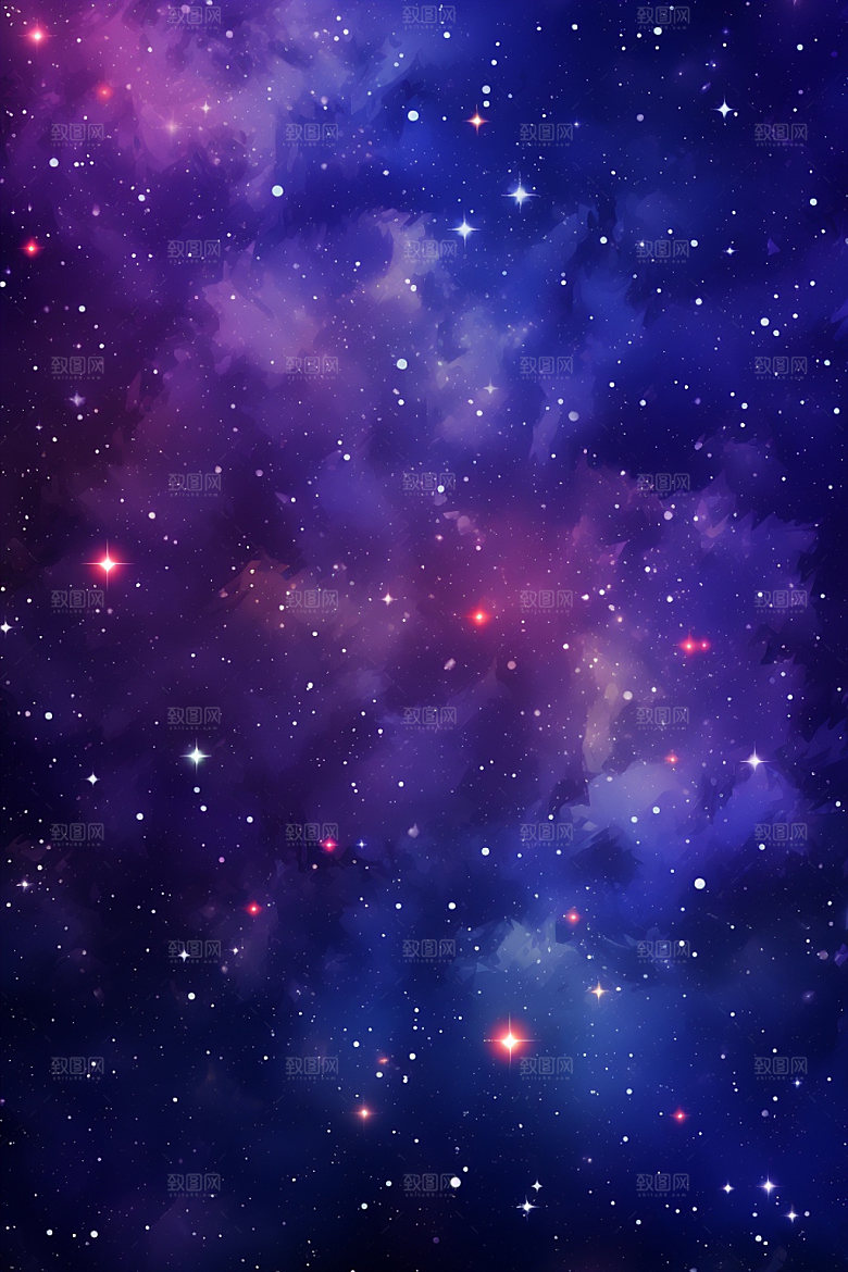 宇宙星空未来灿烂素材
