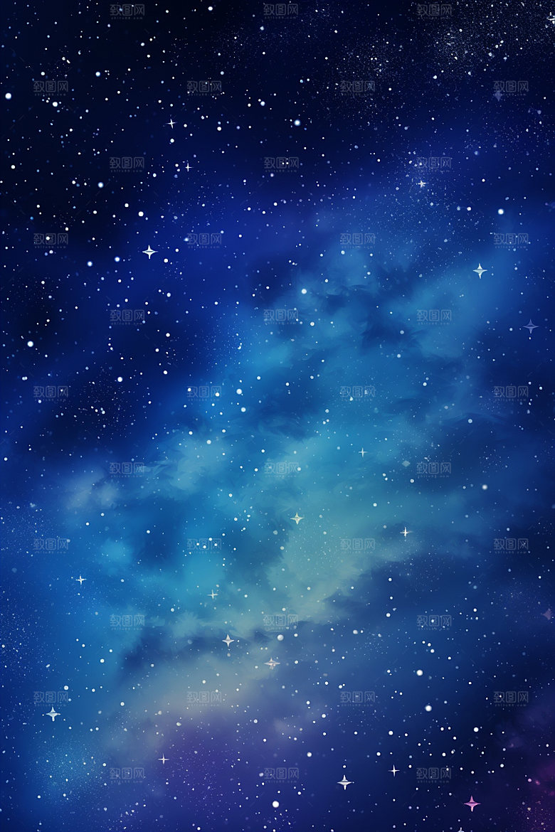 宇宙星空唯美未来素材