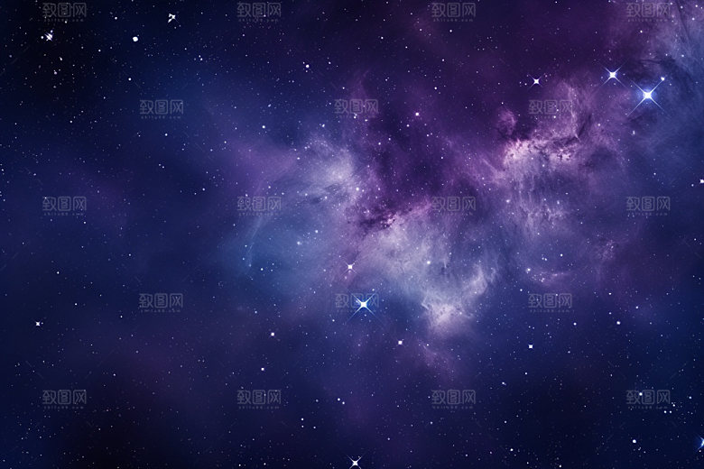 宇宙星空灿烂高清素材