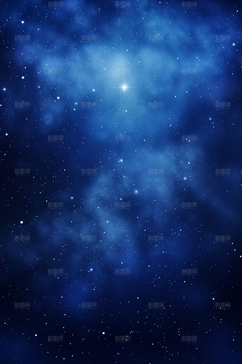 宇宙星空唯美浪漫素材