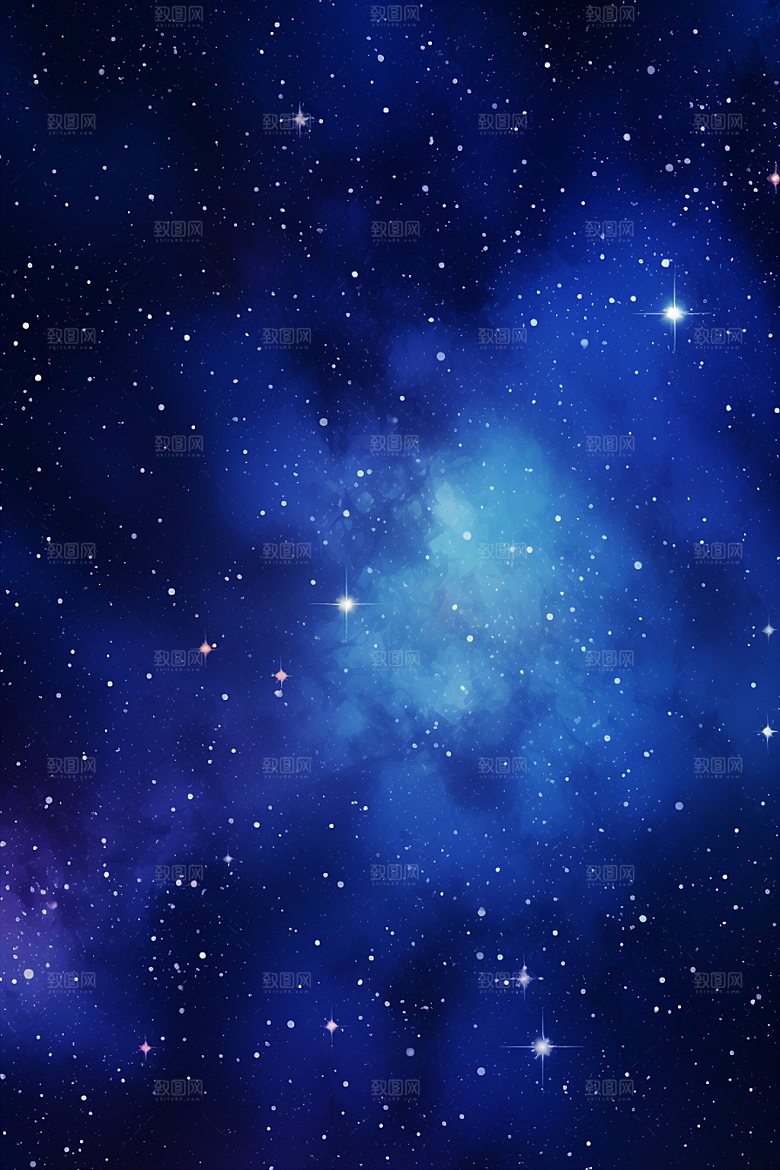 宇宙星空浪漫唯美素材
