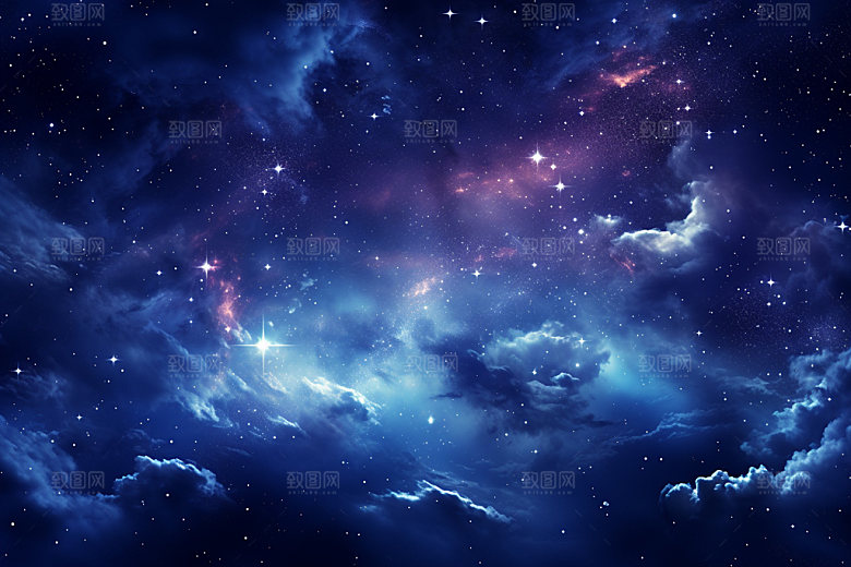 宇宙星空高清未来素材